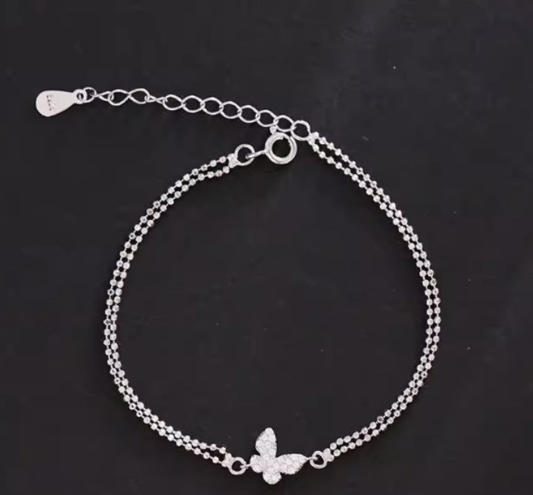 Wholesale Love Tassel Zircon Bracelet